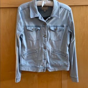 Liverpool LosAngeles Knit jean jacket, M